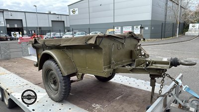 Lot 206 - BANTAM TRAILER WW2 JEEP