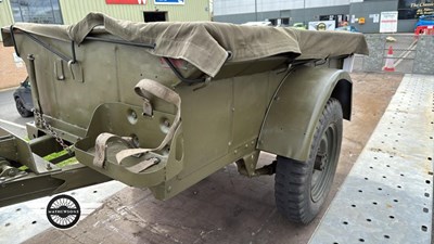 Lot 206 - BANTAM TRAILER WW2 JEEP
