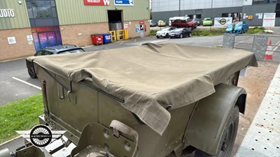 Lot 206 - BANTAM TRAILER WW2 JEEP