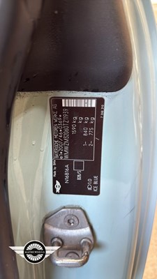 Lot 264 - 2011 MINI ONE