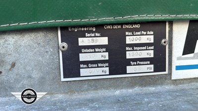 Lot 260 - PRG TRAILER