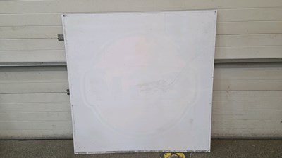 Lot 157 - GULF FORECOURT SIGN 59" X 59"