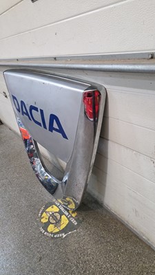 Lot 133 - DACIA DEALER SIGN 38" X 42"