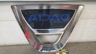 Lot 133 - DACIA DEALER SIGN 38" X 42"