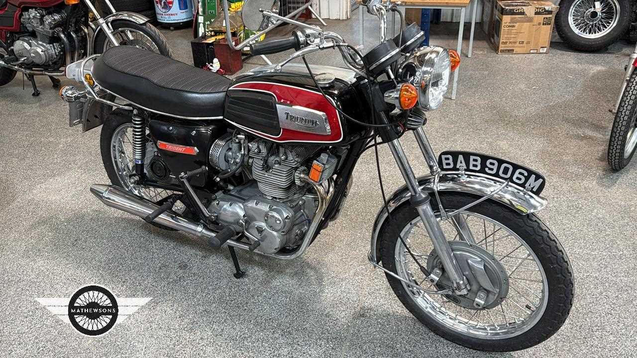 Lot 36 - 1974 TRIUMPH T150 TRIDENT