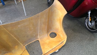 Lot 165 - MINI ELF FIBRE GLASS BONNET