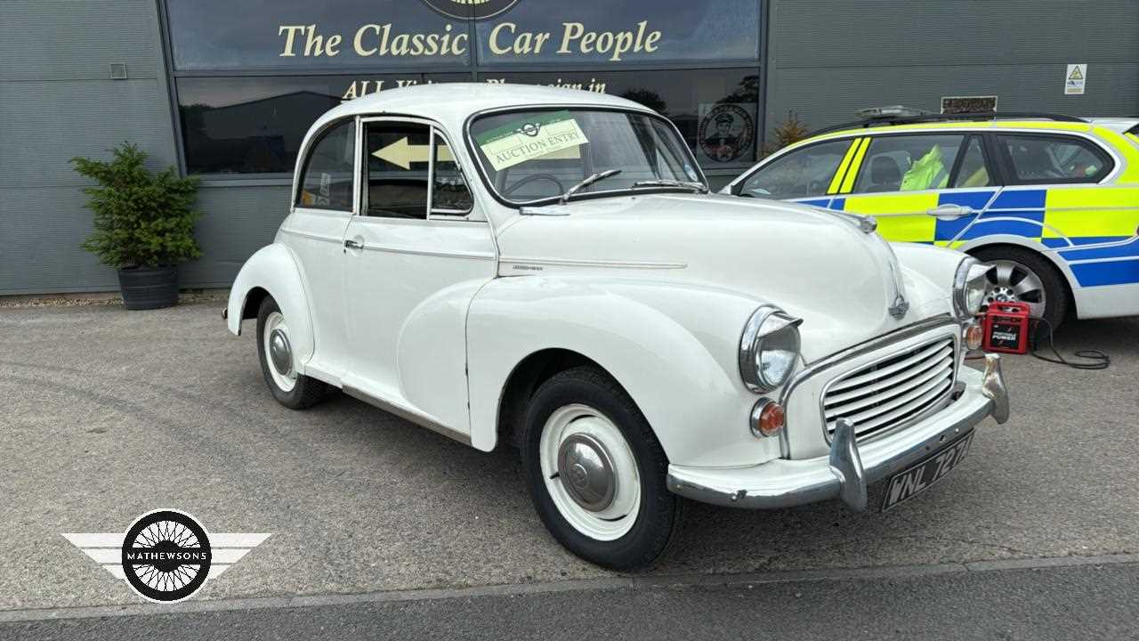 Lot 508 - 1960 MORRIS MINOR 1000