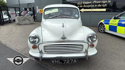 Lot 508 - 1960 MORRIS MINOR 1000