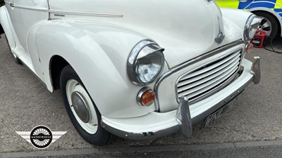 Lot 508 - 1960 MORRIS MINOR 1000
