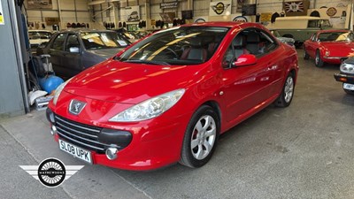 Lot 736 - 2008 PEUGEOT 307 ALLURE CC