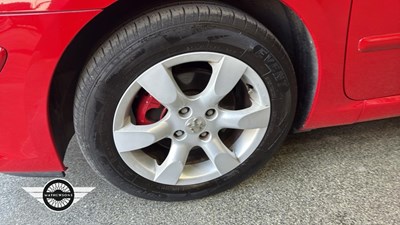Lot 736 - 2008 PEUGEOT 307 ALLURE CC