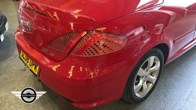Lot 736 - 2008 PEUGEOT 307 ALLURE CC