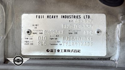 Lot 460 - 2000 SUBARU