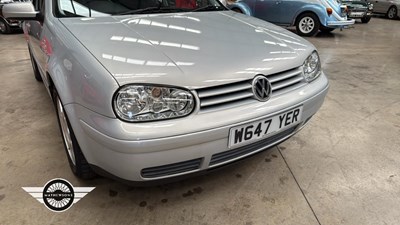 Lot 514 - 2000 VOLKSWAGEN GOLF GTI TURBO