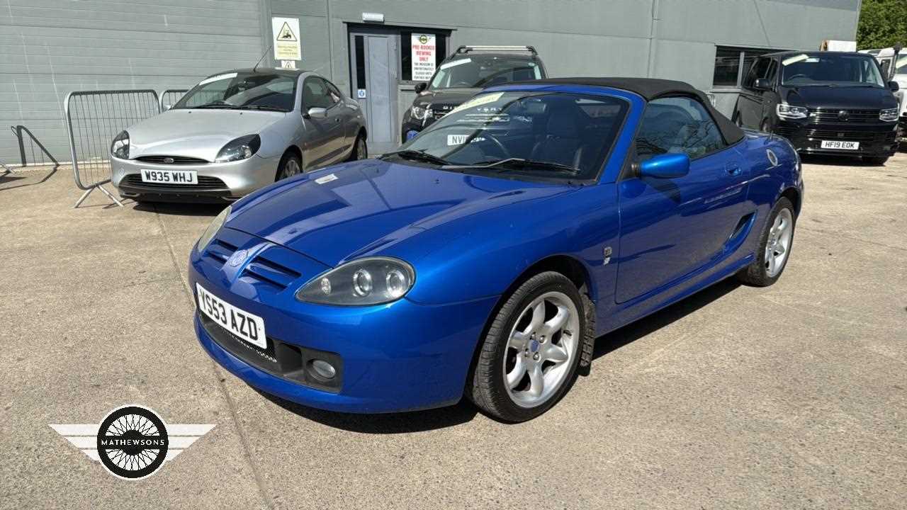 Lot 820 - 2003 MG TF 135 COOL BLUE