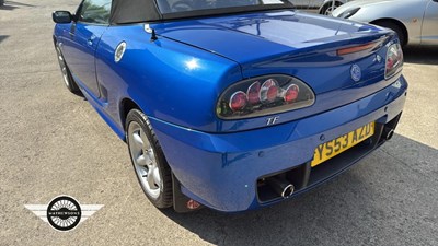 Lot 820 - 2003 MG TF 135 COOL BLUE