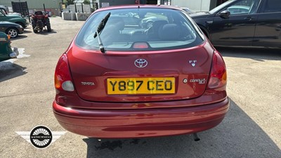 Lot 524 - 2001 TOYOTA COROLLA VVTI GLS AUTO