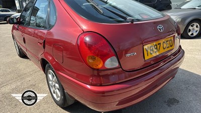 Lot 524 - 2001 TOYOTA COROLLA VVTI GLS AUTO