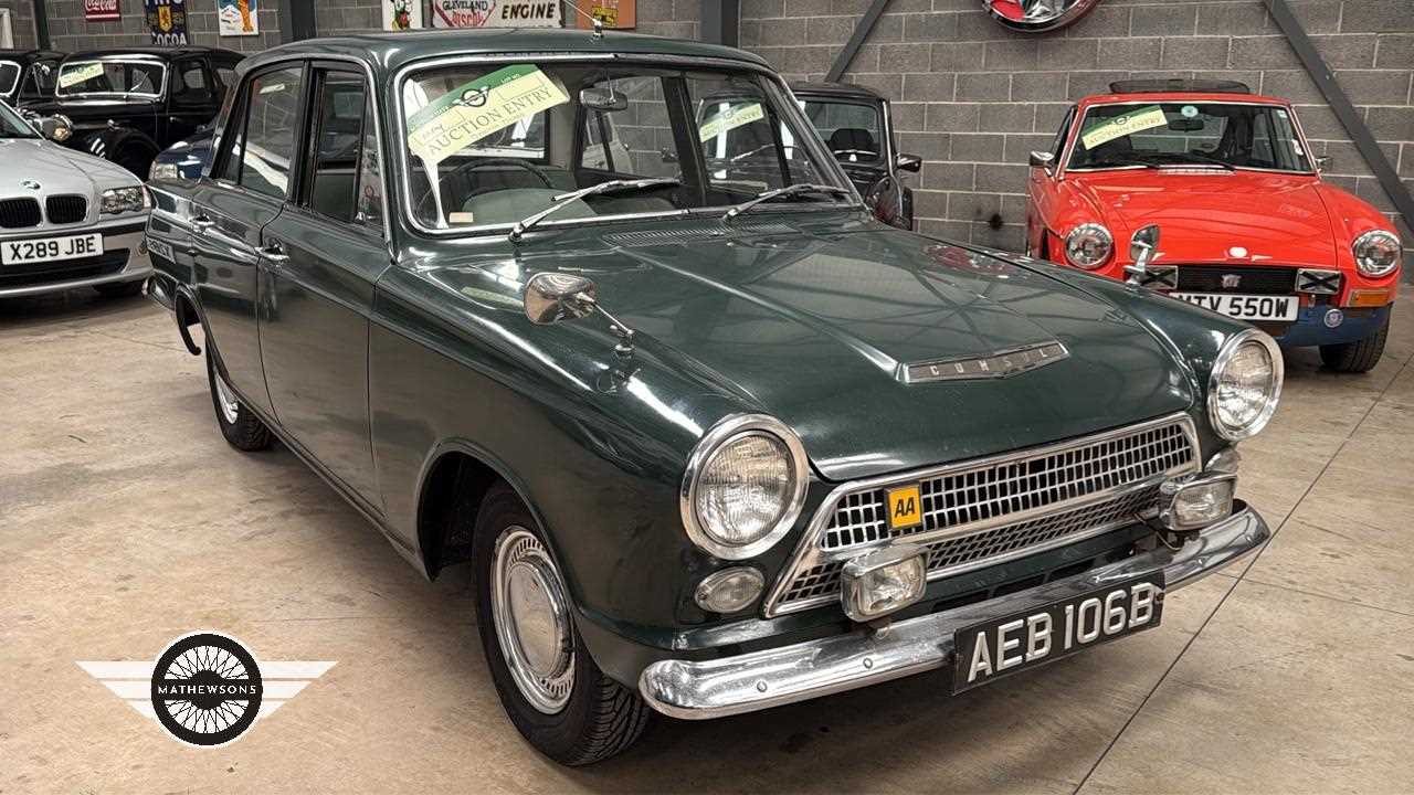 Lot 760 - 1964 FORD CORTINA DE LUXE