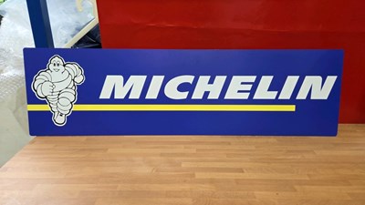 Lot 171 - PLASTIC MICHELIN SIGN & DOOR MAT