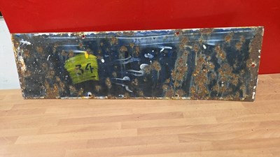 Lot 332 - VAN HOUTEN'S COCOA ENAMEL SIGN 24" X 7"
