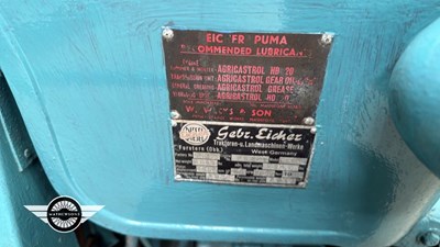 Lot 221 - circa 1960s EICHER TRACTOR