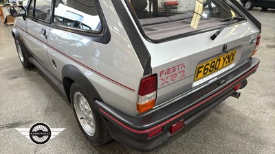 Lot 758 - 1988 FORD FIESTA XR2