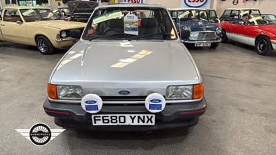 Lot 758 - 1988 FORD FIESTA XR2