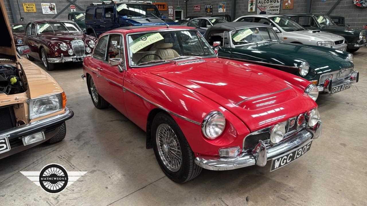 Lot 312 - 1968 MG C GT