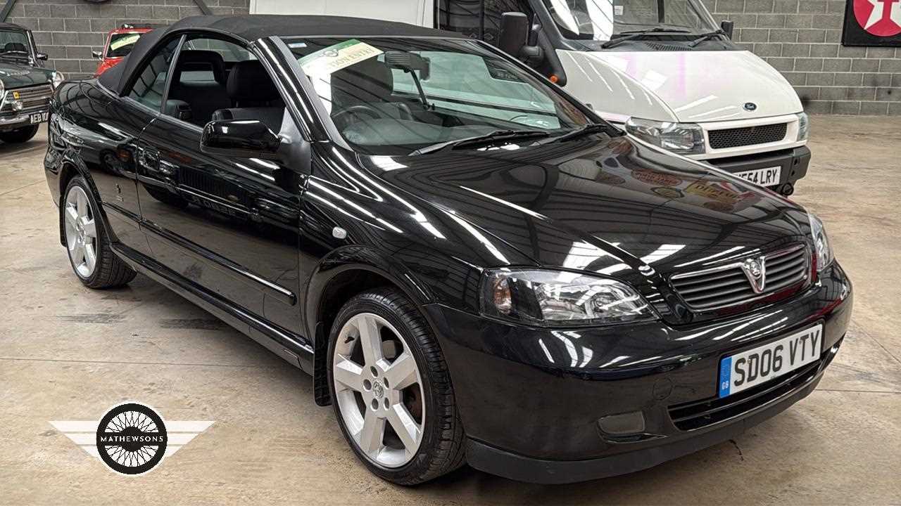 Lot 690 - 2006 VAUXHALL ASTRA BERTONE EXCLUSIVE