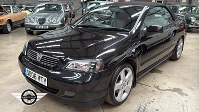 Lot 690 - 2006 VAUXHALL ASTRA BERTONE EXCLUSIVE