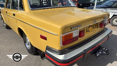 Lot 890 - 1978 VOLVO 244 DL AUTO