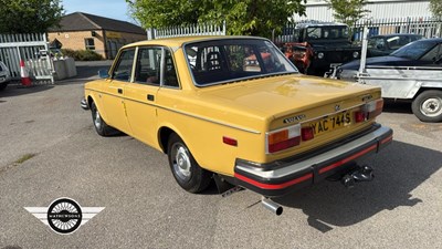 Lot 890 - 1978 VOLVO 244 DL AUTO