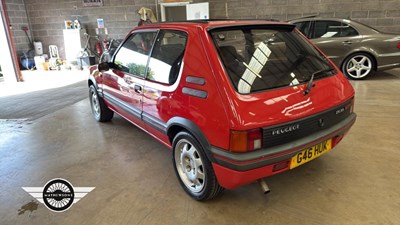 Lot 558 - 1990 PEUGEOT 205 GTI