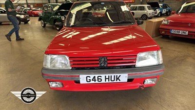 Lot 558 - 1990 PEUGEOT 205 GTI