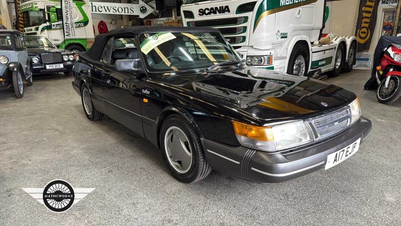 Lot 851 - 1989 SAAB 900 TURBO 16 CONV