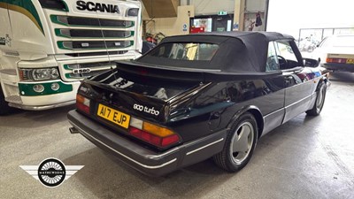Lot 851 - 1989 SAAB 900 TURBO 16 CONV