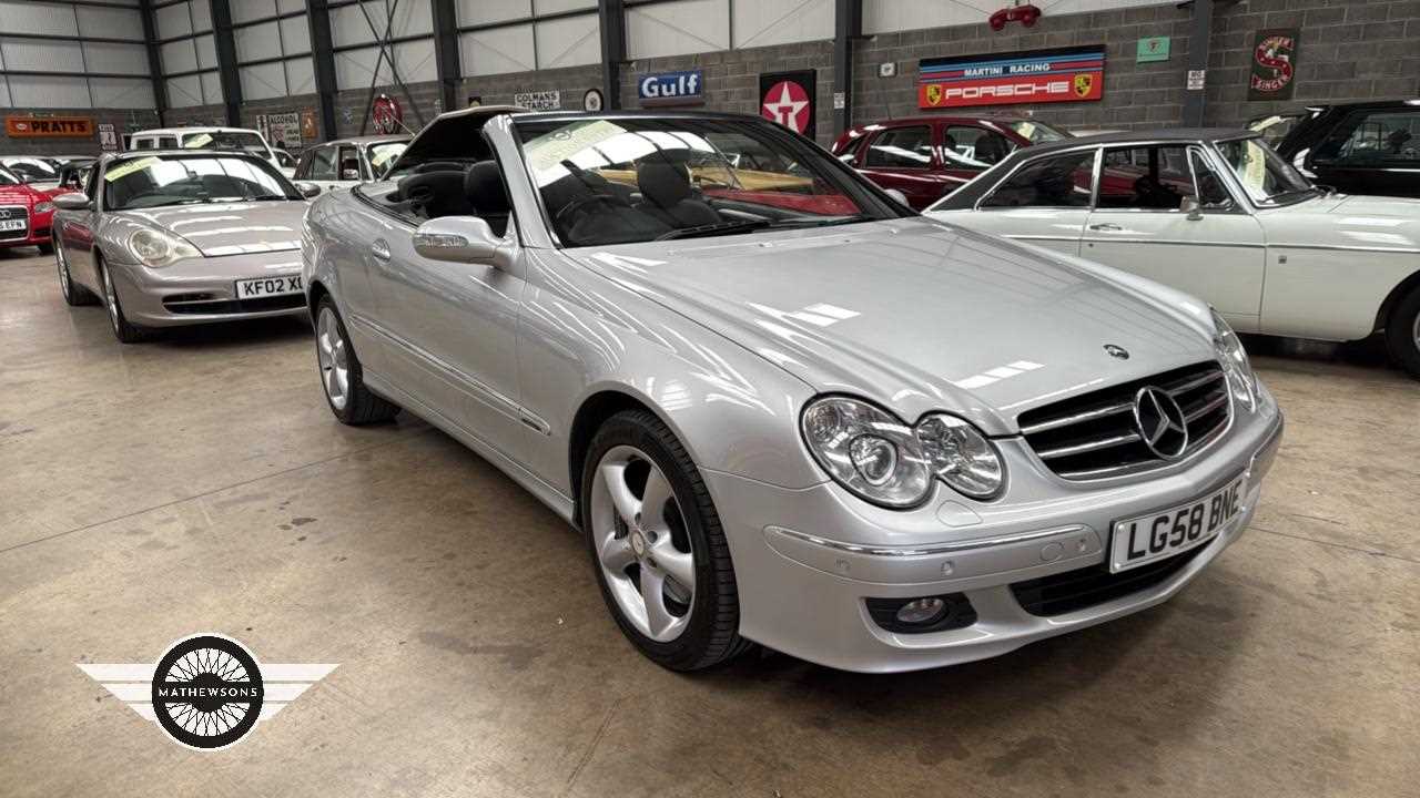 Lot 266 - 2008 MERCEDES CLK500 AVANTGARDE A