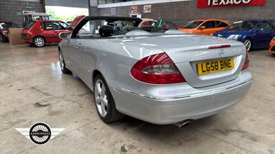 Lot 266 - 2008 MERCEDES CLK500 AVANTGARDE A