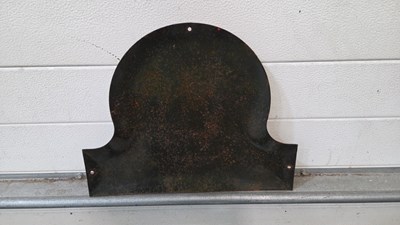 Lot 695 - MOBIL OIL ENAMEL SIGN 17" X 13"