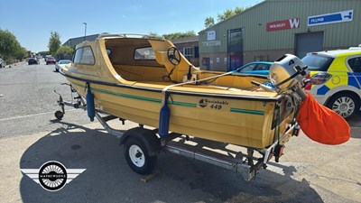 Lot 543 - BOAT AND TRAILER