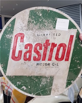 Lot 376 - ORIGINAL CASTROL WAKEFIELD SIGN