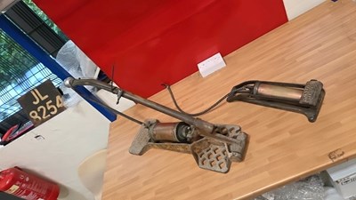 Lot 673 - DUNLOP HAND & FOOT PUMPS