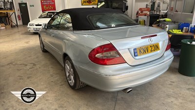 Lot 18 - 2005 MERCEDES CLK200 K AVANTGARDE