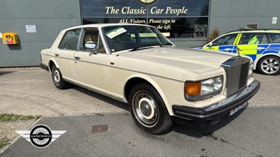 Lot 20 - 1982 ROLLS ROYCE