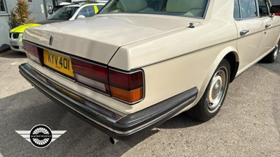 Lot 20 - 1982 ROLLS ROYCE