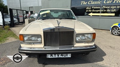 Lot 20 - 1982 ROLLS ROYCE