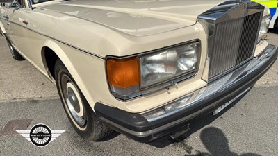Lot 20 - 1982 ROLLS ROYCE