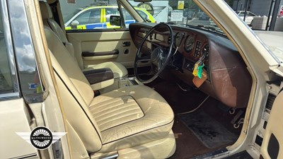 Lot 20 - 1982 ROLLS ROYCE