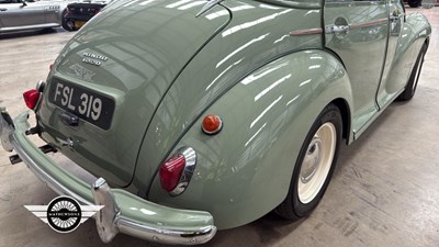 Lot 756 - 1959 MORRIS MINOR 1000